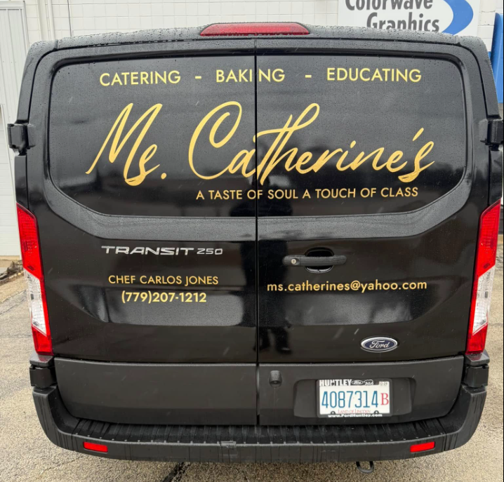 Ms. Catherine's catering van